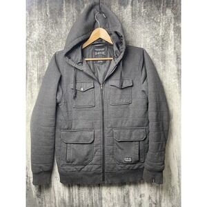 EPYRE Clothing Mens Gray Speckled Large Hoodie